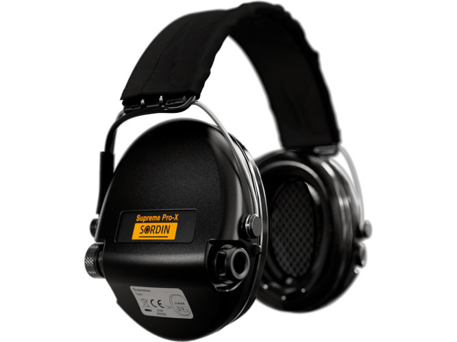 Наушники активные стрелковые Sordin (MSA) Supreme Pro-X 75302-X-02 27-82 ДБ