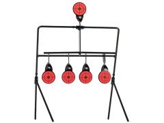Мишень маятниковая Stalker для пневматики 4.5 мм круги 2.0 5 мишений
