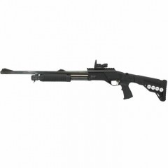 Приклад телескопический DLG Tactical TBSU (DLG081) для шарнира DLG с патронташем