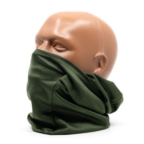 Маска балаклава RusForce Aircap летняя трикотажная 4 в 1 Зелёный