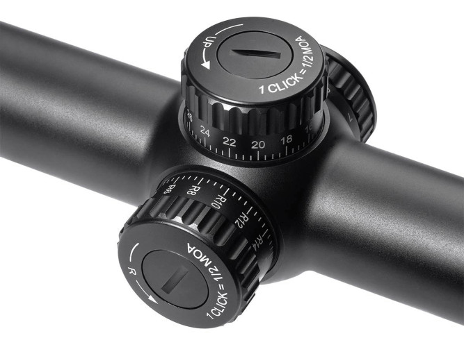 Прицел оптический Gaut Obsidian 1-8x24 Сетка 62 Half MD / Подсветка