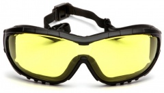 Очки баллистические стрелковые Pyramex V3G GB8230ST Anti-fog Жёлтые 89%