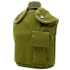 Фляга PMX-9 1L с котелком Зелёный