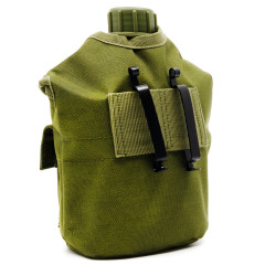 Фляга PMX-9 1L с котелком Зелёный