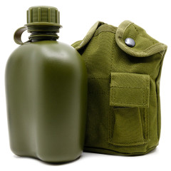 Фляга PMX-9 1L с котелком Зелёный