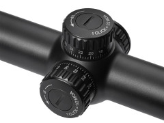 Прицел оптический Gaut Obsidian 1-8x24 Сетка X2 / Подсветка (точка)