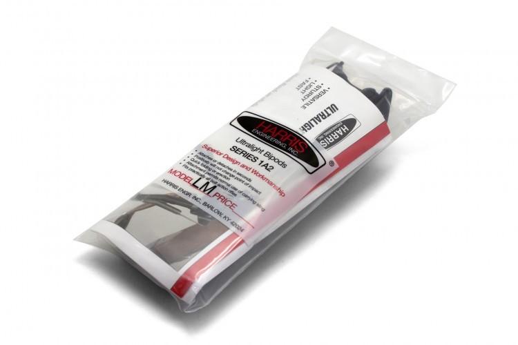 Сошки телескопические Harris 1A2-LM с креплением на Антабку