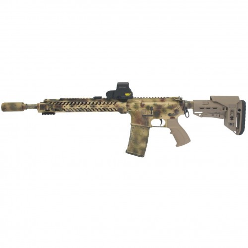 Приклад телескопический DLG Tactical TBS Compact (DLG055) для трубки Com-spec Чёрный