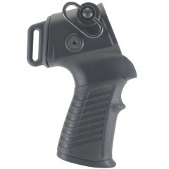 Рукоятка пистолетная DLG Tactical (KA4080) для Khan / Hatsan / Safak AV / Torun Arms с заглушкой Чёрный