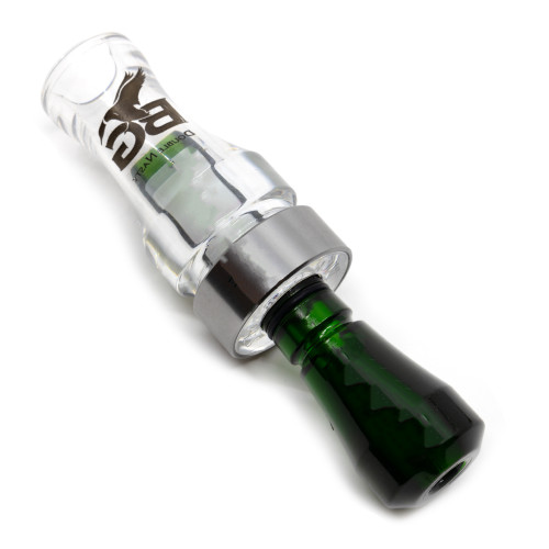 Манок духовой на утку крякву Buck Gardner Double Nasty DNP-C/CG Прозрачный / Зелёный