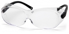 Очки на очки баллистические стрелковые Pyramex OTS XL S7510SJ Diopter Прозрачные 96%