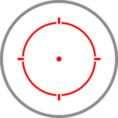 Прицел коллиматорный Vector Optics Scrapper SOL 1X22 IR FP WP (SCRD-SM45P) Закрытый MOS Multi 3 MOA