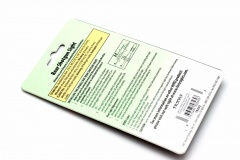 Целик оптоволоконный HiViz Double Dot Rear Sight TS2002 на вентилируемую планку 6.35 - 7.1 мм Зеленый