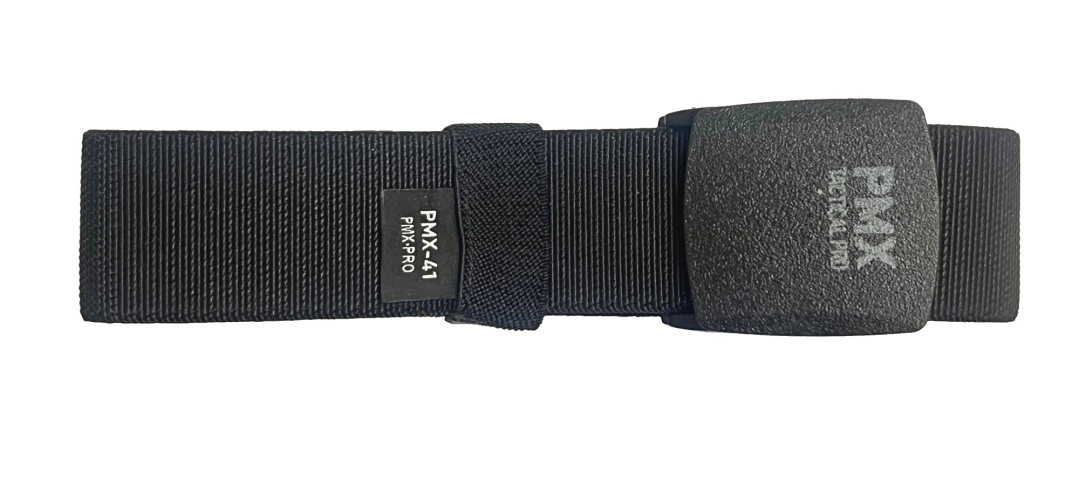 Ремень брючный PMX-41 с полимерной застёжкой Черный