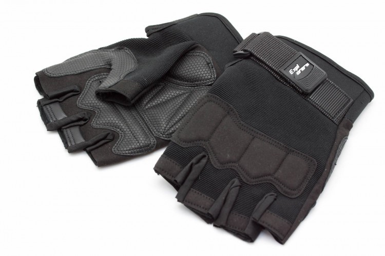 Перчатки тактические Стикхант Explorer укороченные Черный