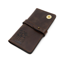 Портмоне Пергама Лось из натуральной кожи Коричневый
