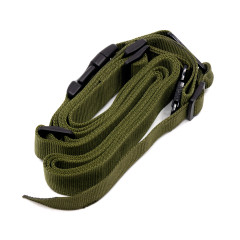 Ремень оружейный RusForce Gun Rop Light на 2 точки Зелёный