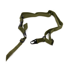 Ремень оружейный RusForce Gun Rop Light на 2 точки Зелёный