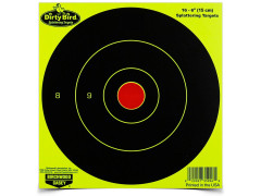 Мишень самоклеящаяся осыпающаяся Birchwood Dirty Bird Yellow Bull's-eye Target, 6", 16шт.