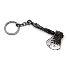 Брелок Microgun M Топор из дамасской стали ручной работы