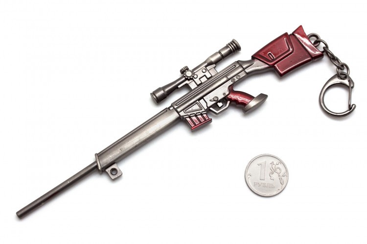 Брелок Microgun M Снайперская винтовка Heckler and Koch PSG-1 с сошками