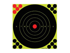 Мишень самоклеящаяся осыпающаяся Stalker круглая 20х20 см D 20 см 10 штук