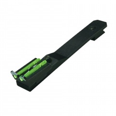 Целик оптоволоконный HiViz Rifle / Shotgun для оружия на ласточкин хвост 9.5 мм Зелёный