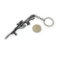 Брелок Microgun S Винтовка Steyr AUG A3 Серый