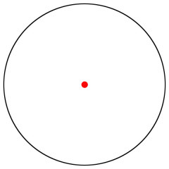 Прицел коллиматорный Vector Optics Centurion 1X30 IR FP WP (SCRD-34P) Закрытый DOT 3 MOA