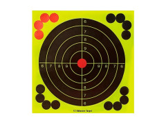 Мишень самоклеящаяся осыпающаяся Stalker круглая 30.5х30.5см D 26 см 25 штук