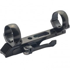 Кольца-моноблок для прицела Rusan (013-26-19) быстросъемные D=25.4 мм H=19 мм на Призму (14.5 мм) | Высокий