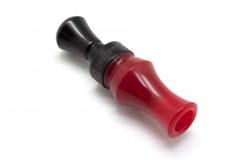 Манок духовой на утку акриловый Stickhunt ArtCalls Dynamite 1 лепесток Красный / Чёрный