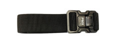 Ремень брючный PMX-82 с металлической застёжкой Чёрный