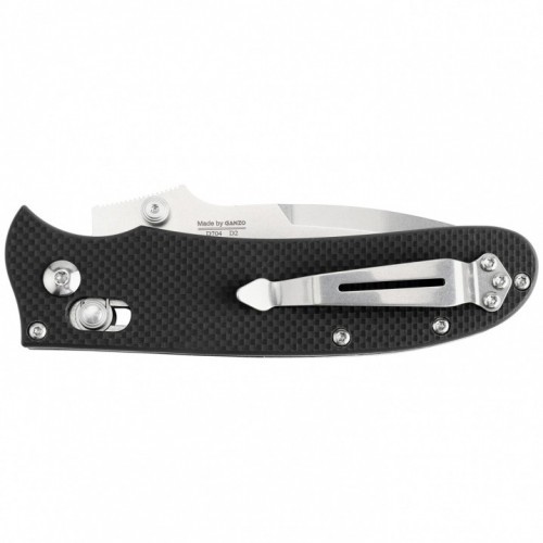 Нож складной Ganzo D704 (D704-BK) Клинок 8.5 см Чёрный