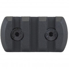 Планка Picatinny DLG Tactical (DLG109) на M-LOK на 3 шага Чёрный