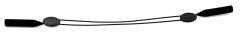 Шнурок телескопический для стрелковых очков 24-36 см Чёрный
