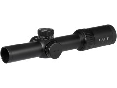 Прицел оптический Gaut Nephrite 1-4x24 Сетка 60 / Подсветка красная