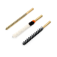 Набор для чистки нарезного оружия Stil Crin 111_4,5 Папа 5/40 (М3) для 4.5 мм калибра с металлическим шомполом в оплетке