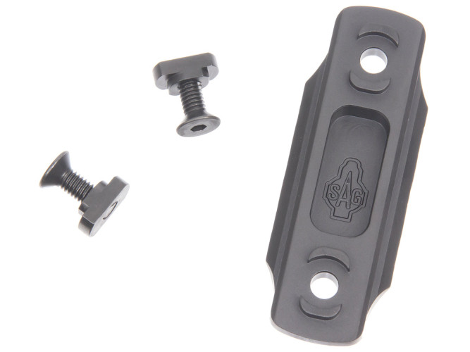 Планка Picatinny SAG на M-LOK на 3 слота Черный