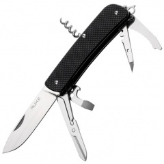 Нож складной Ruike L31-B Клинок 8.5 см с дополнительными функциями Чёрный