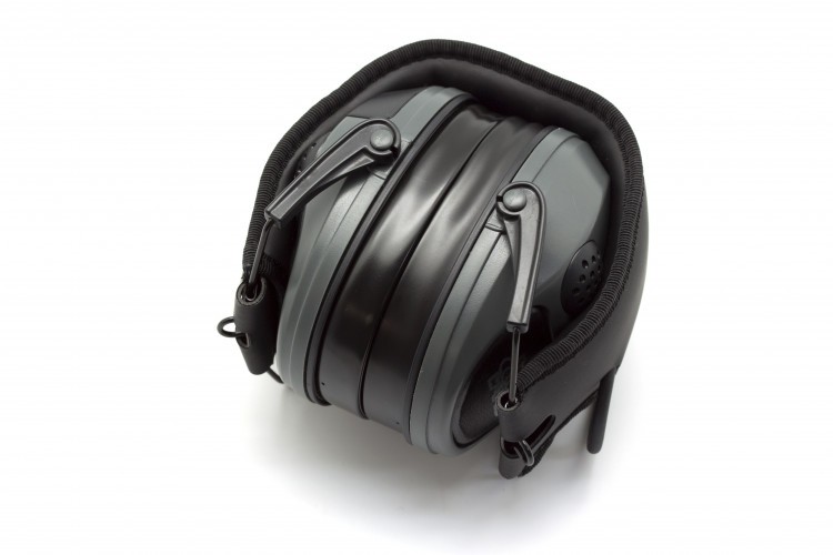 Наушники стрелковые активные PRO EARS Silver 22 22-82 ДБ черные/серые