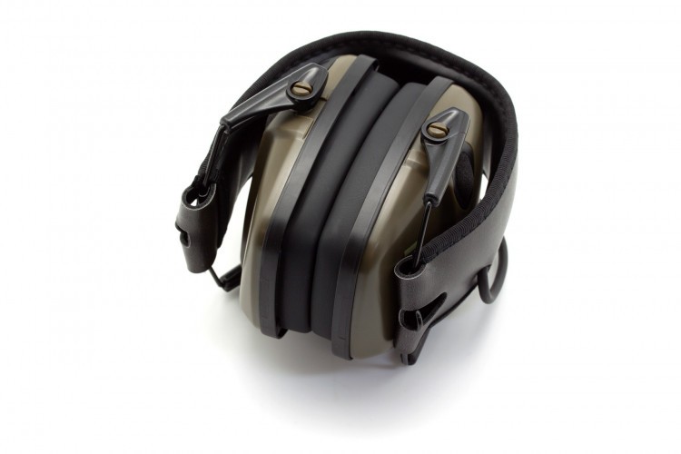 Наушники активные стрелковые Honeywell Howard Leight Impact Sport R-01526 22-82 ДБ Олива