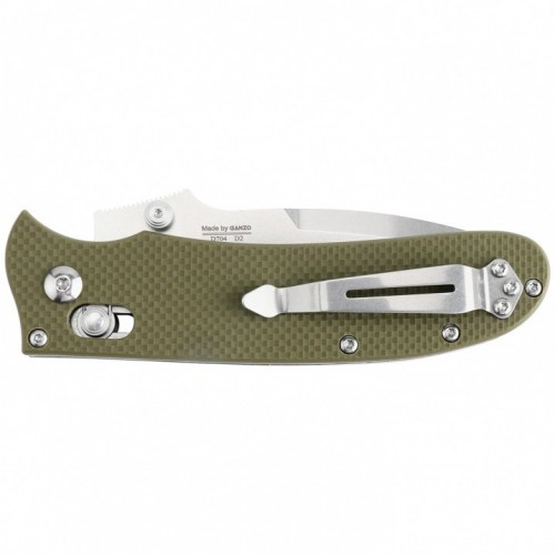 Нож складной Ganzo D704 (D704-GR) Клинок 8.5 см Зелёный