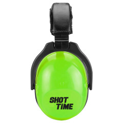 Наушники пассивные ShotTime 15 с поролоновыми амбушюрами NRR 22 ДБ Салатовый