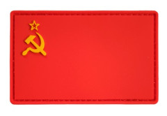 Шеврон тактический RusForce Флаг СССР 8*5 см красный