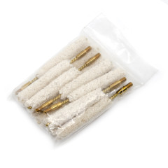 Ерш пуховка для чистки оружия J.Dewey M-30 для .30 калибра Папа 8/32 Хлопок 12 шт