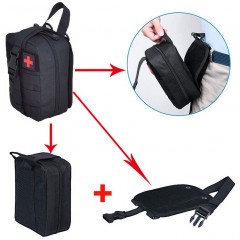 Аптечка тактическая Rusforce Emergency для хранения медикаментов 21x15x10 см Койот