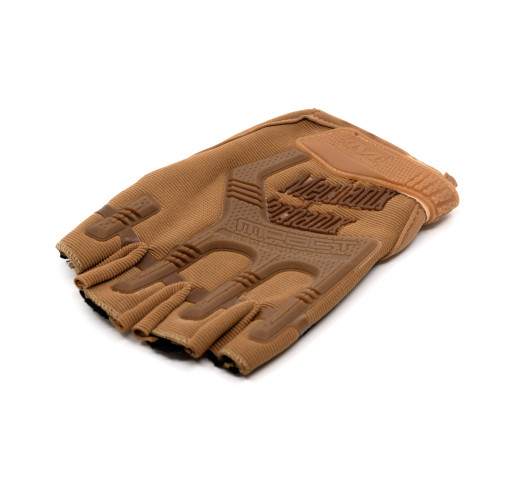 Перчатки тактические Outdoor Gloves Adventure укороченные прорезиненные Койот