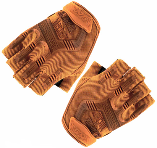 Перчатки тактические Outdoor Gloves Adventure укороченные прорезиненные Койот