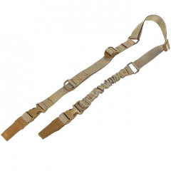 Ремень оружейный PMX Tactical PMX-12 II на 2 точки с амортизатором Койот